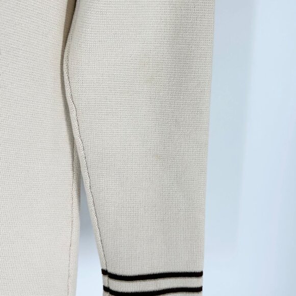 L'Agence Eileen Knit Double Breasted Boyfriend Blazer; Academia, Preppy, Varsity - Picture 9 of 9